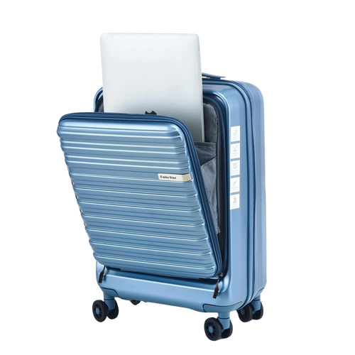 Front Open Unbreakable 3pcs Luggage Set