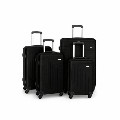 4-Piece Set.ABS LUGGAGE SET
Cabin (10kg), Medium (25kg), Large (35kg),Ex Large (45kg)