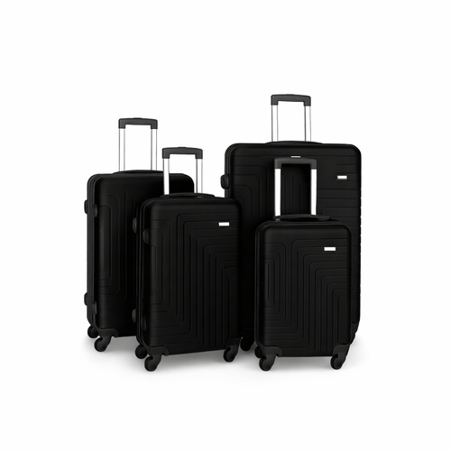 4-Piece Set.ABS LUGGAGE SET
Cabin (10kg), Medium (25kg), Large (35kg),Ex Large (45kg)