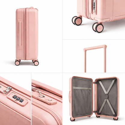 🧳 SINGLE TROLLEY 20" – PREMIUM FRONT-OPEN DESIGN