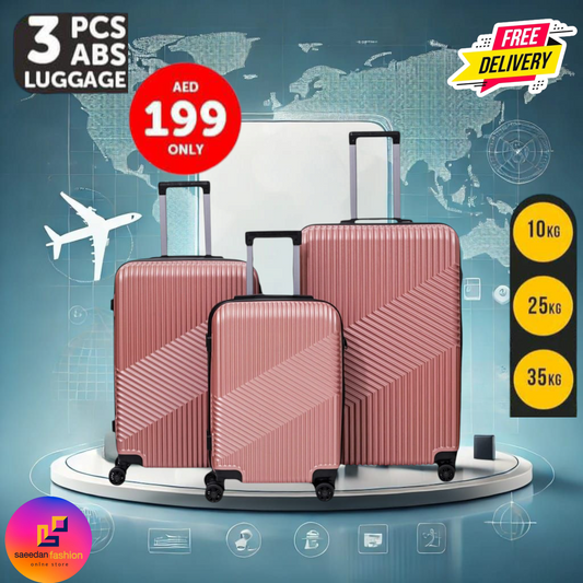 ABS 3 Pcs Luggage Set