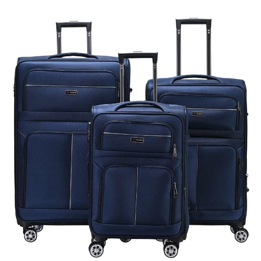 Soft Shell 4wheel Luggage 3pcs Set