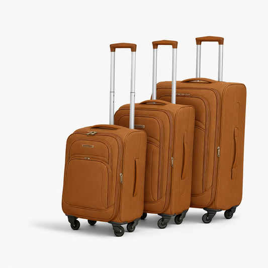 3-Piece Set,Fabric Luggage Set
Cabin (10kg), Medium (25kg), Large (35kg)